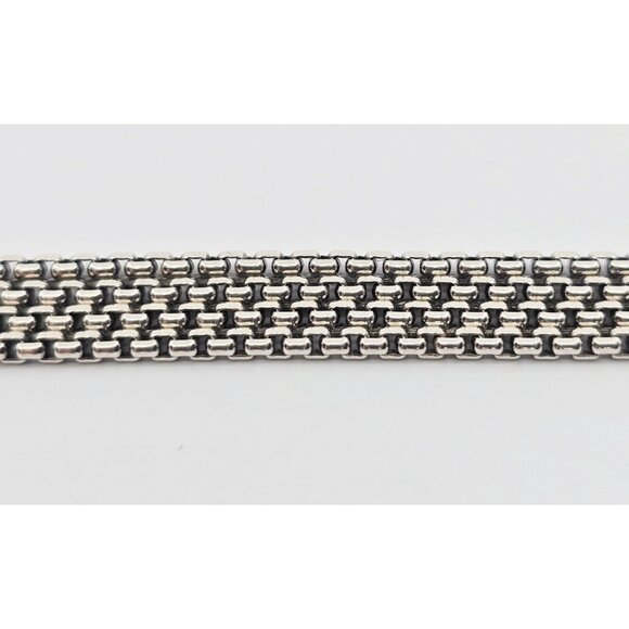 David Yurman .925 Sterling Silver 1.7mm Round Box Chain Necklace - 26" Length - Picture 10 of 13